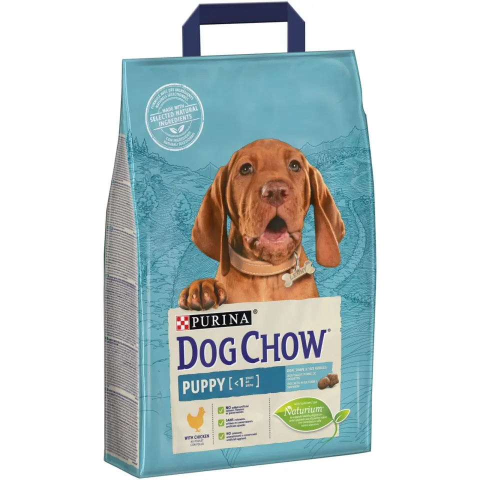 Purina Dog Chow Puppy, pui, hrana uscata pentru catei in crestere, 2.5 kg
