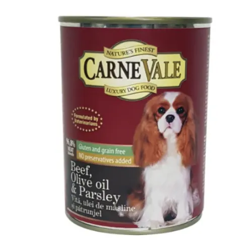 Carnevale Dog Conserva Vita/Patrunjel/Ulei Masline 400 g