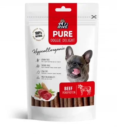 Recompense pentru caini, Pet s Dessert Beef Monoprotein Hypoallergenic 0.80