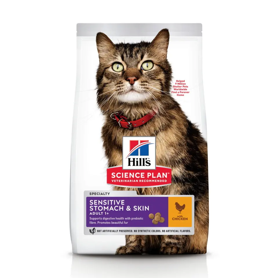 Hills SP FELINE ADULT SKIN & STOMACH CHK 7 KG
