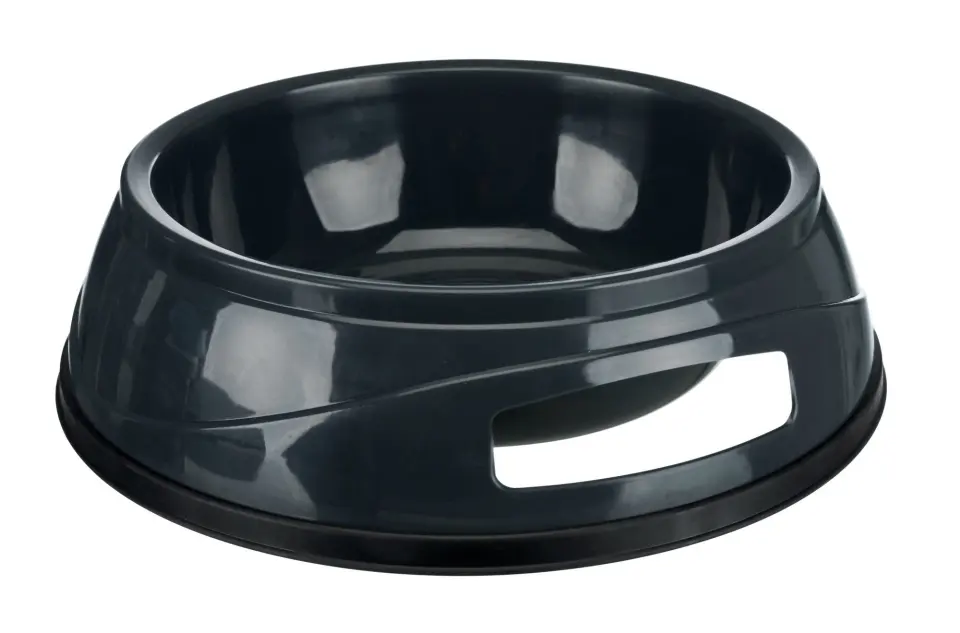 Castron Plastic cu Greutate Antiderapant 0.3 l/12 cm 24950