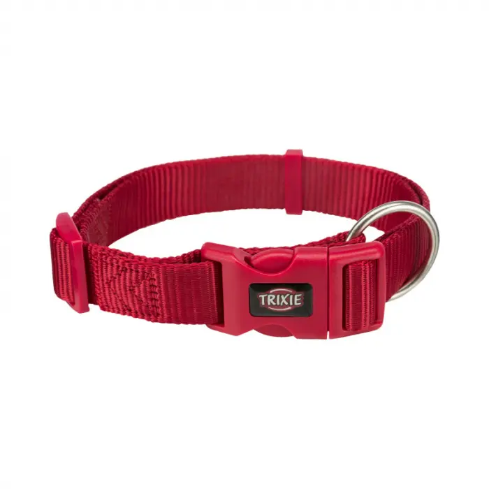 Zgarda pentru caini Premium L-XL Rosie 40-65 cm 25 mm