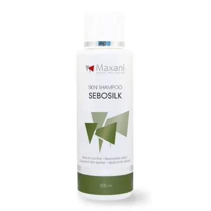 Sampon pentru caini Maxani SeboSilk Skin 200 ml