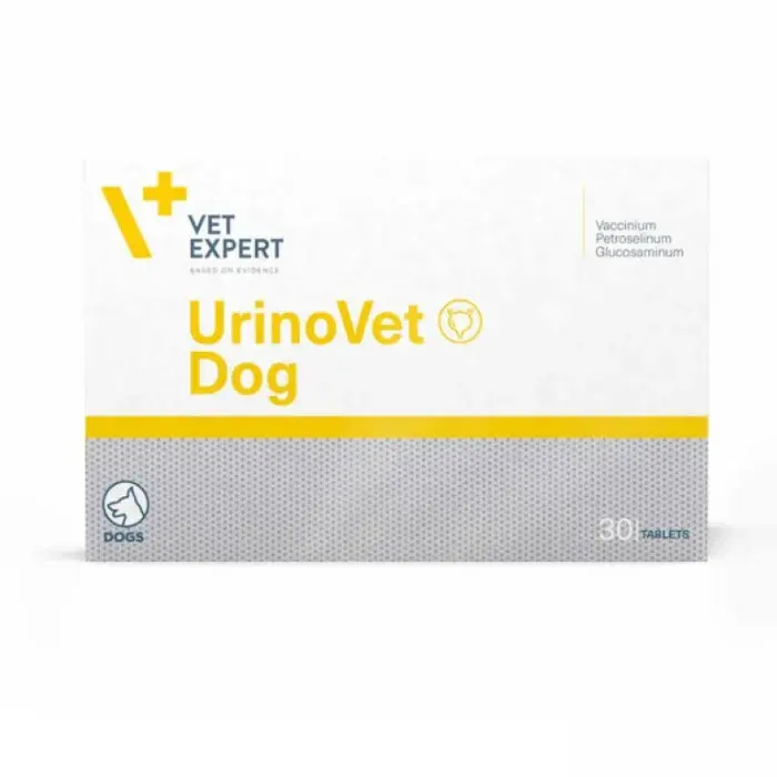 Supliment urinar pentru caini UrinoVet Dog 400 mg - 30 tab
