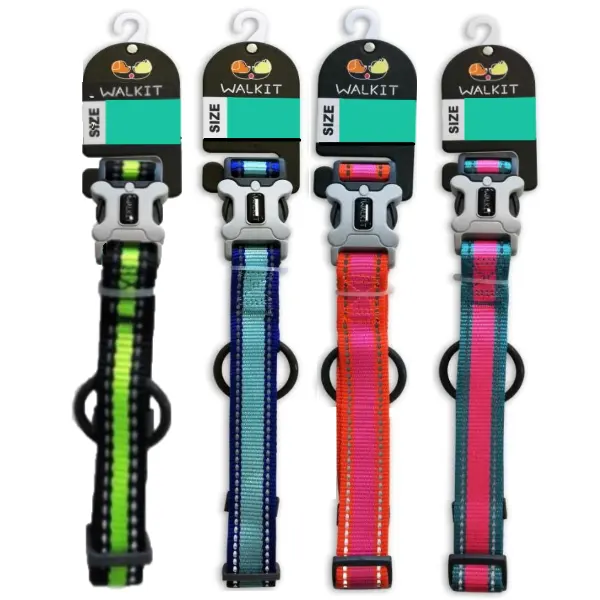 Walkit Zgarda Caine M 1.9 cm x 33-56 cm - trandafiriu