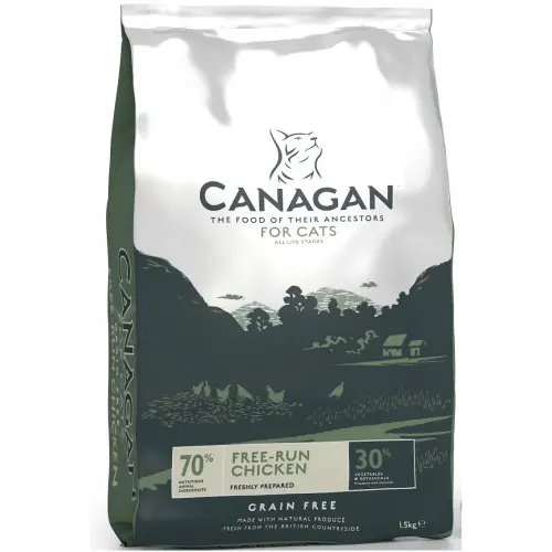 Hrana uscata pentru pisici Canagan cu pui 4 kg