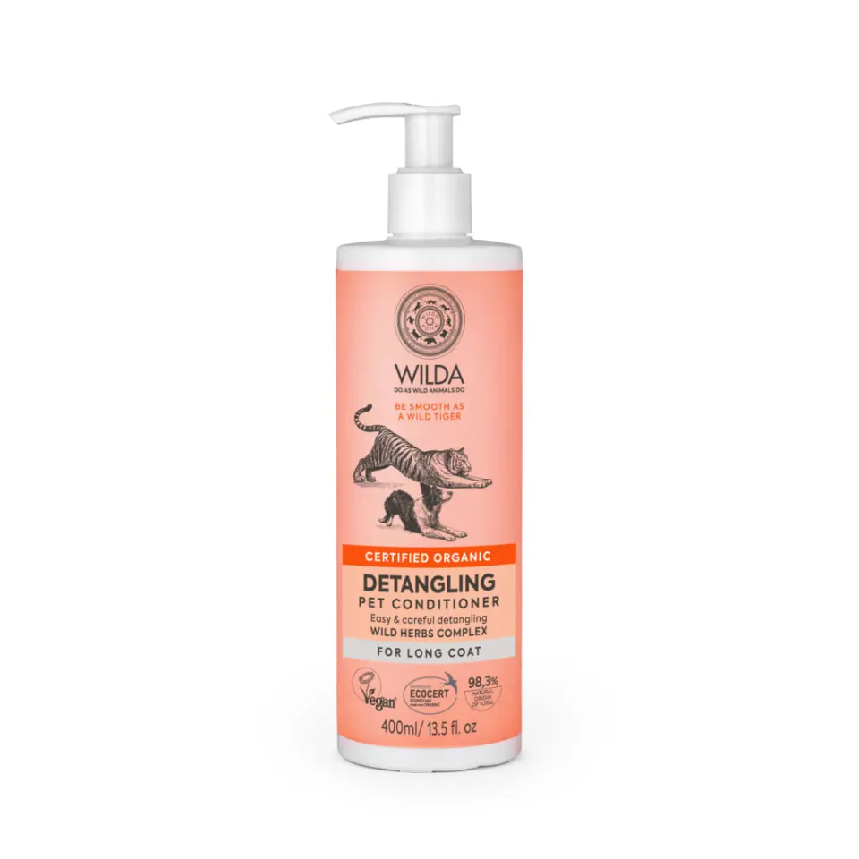 WILDA Detangling, balsam câini și pisici, descâlcirea blănii, flacon, 400ml