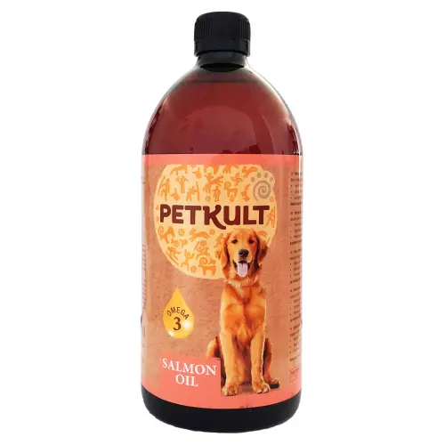 Ulei de somon pentru caini Petkult, 1 L