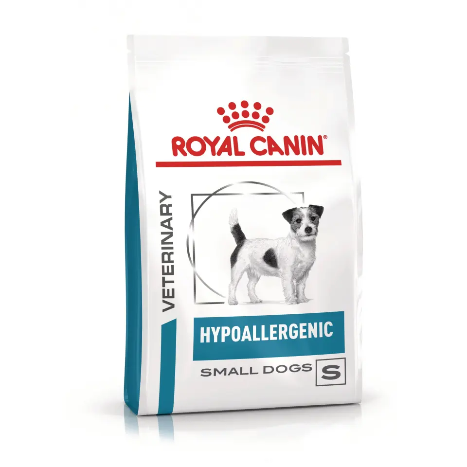 ROYAL CANIN VD Hypoallergenic Small Dog, XS-S, dietă veterinară, hrană uscată câini, alergii alimentare, 1kg