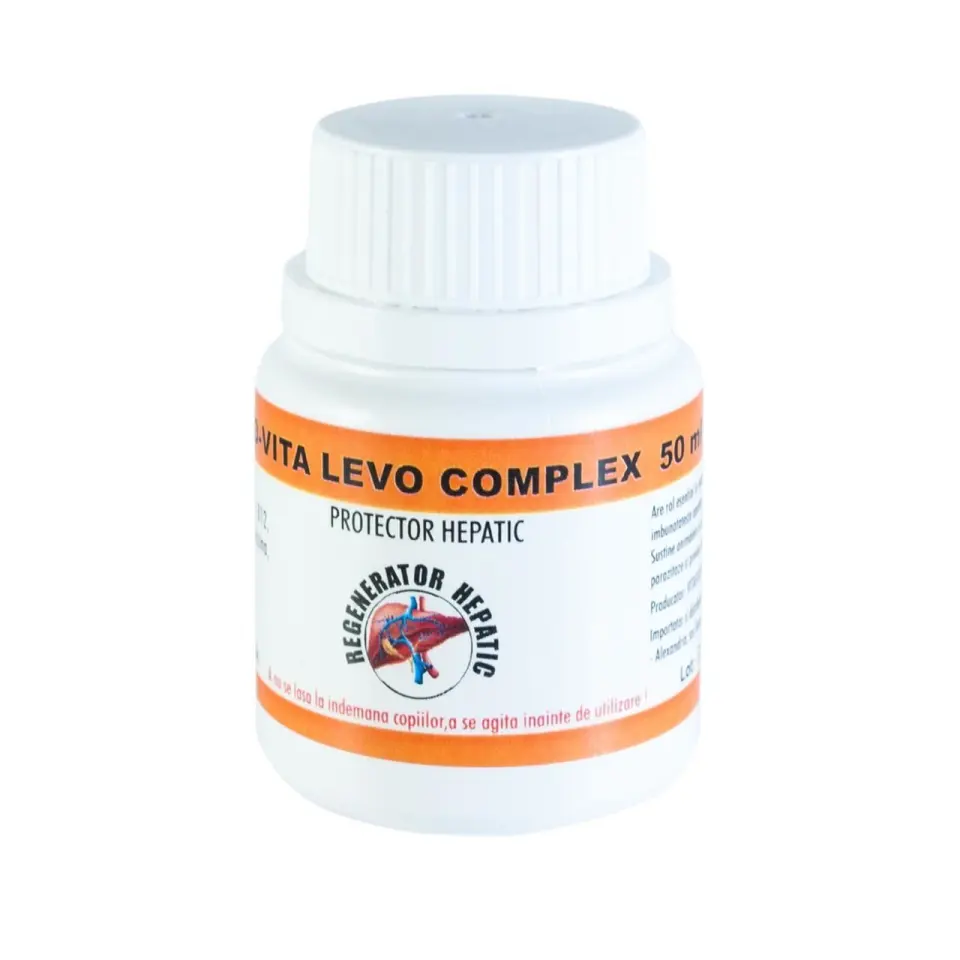 Protector hepatic, Bio-Vita Levo Complex, 50 ml