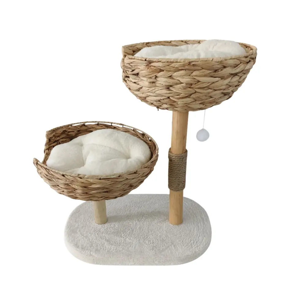 Ansamblu de joaca pisici, Meraki Home, Duo Nest, 60 x 40 x 68 cm