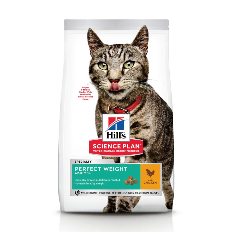 Hills SP FELINE ADULT PERFECT WEIGHT CHK 1.5 KG