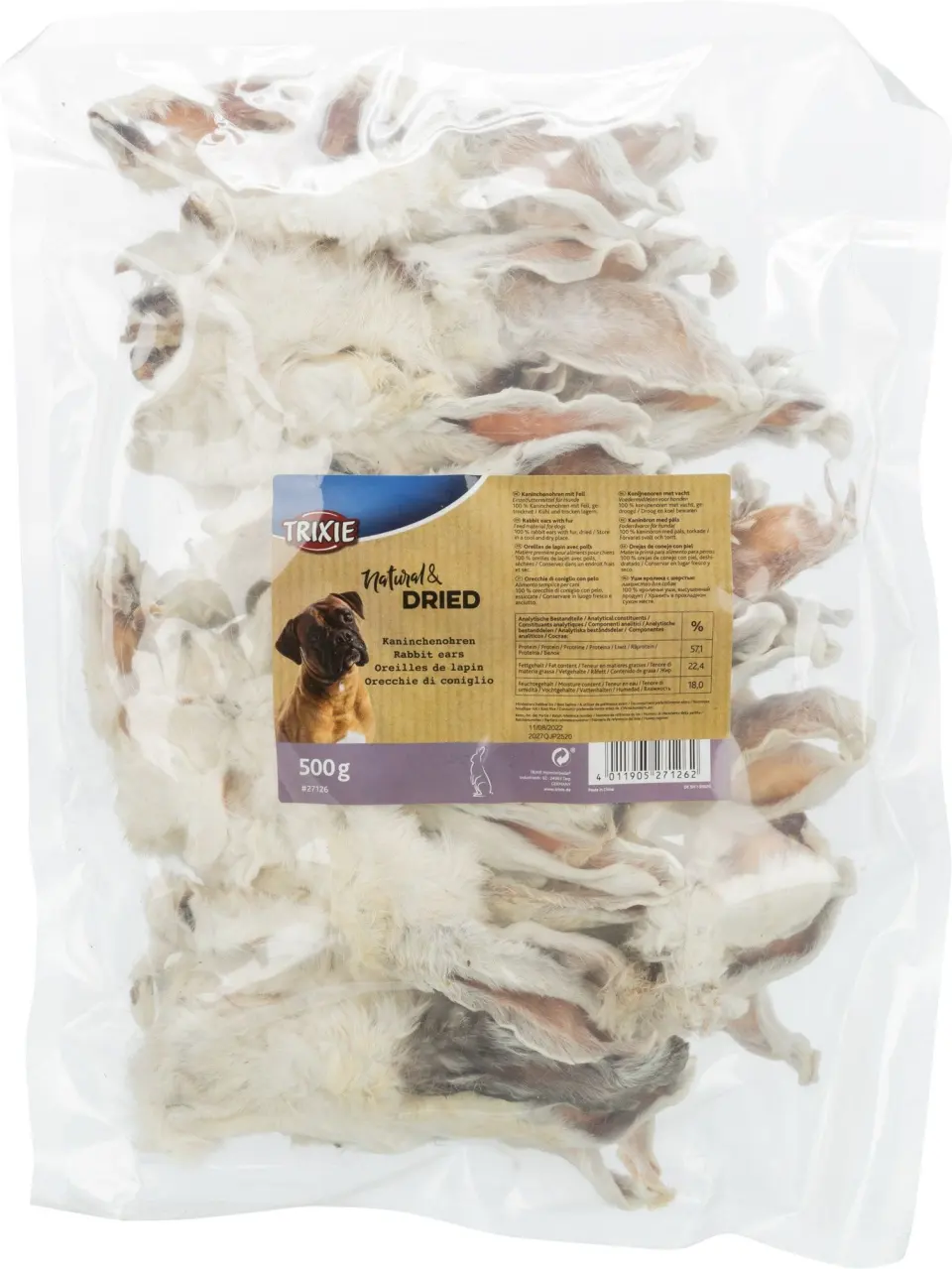Urechi de Iepure cu 500 g 27126