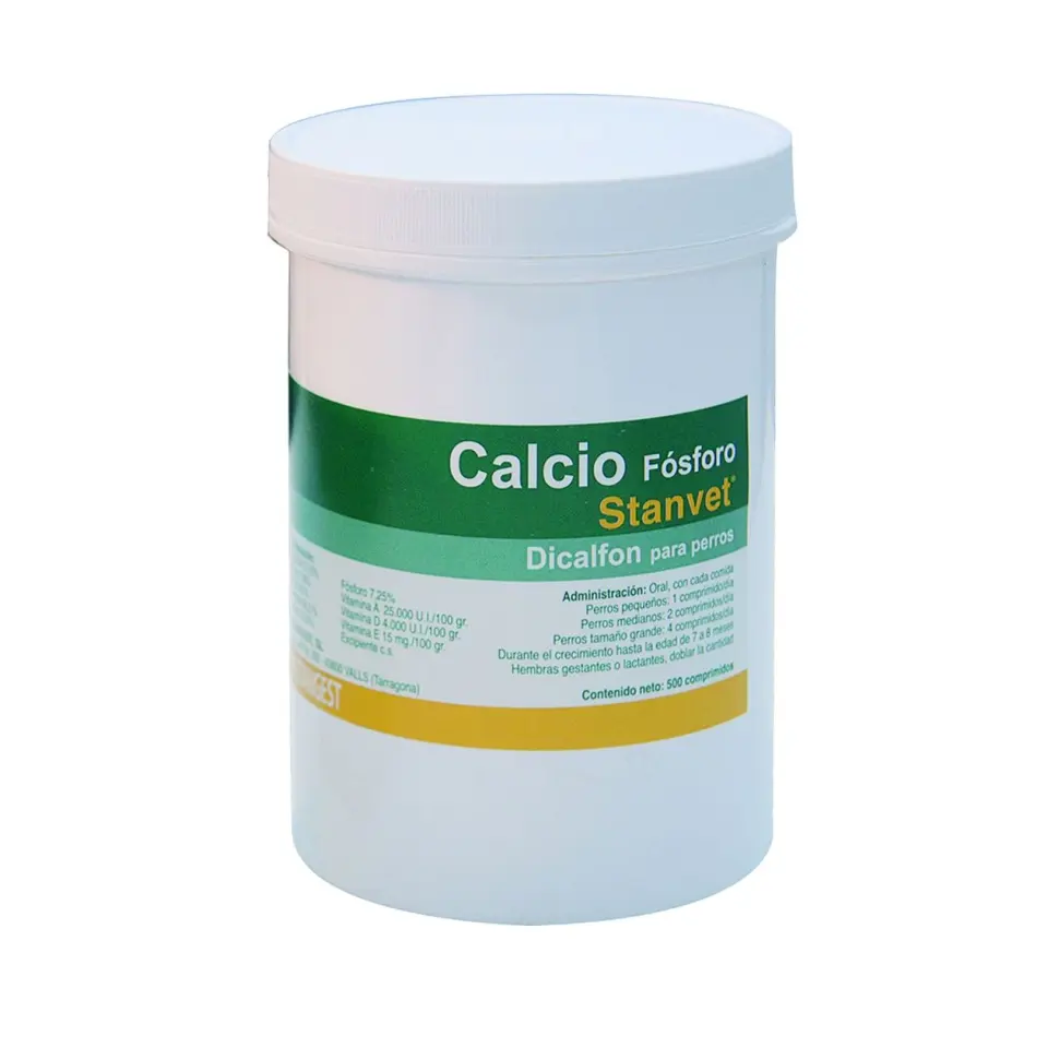 Calcio Fosforo Stanvet, Caini si Pisici, 500 tablete