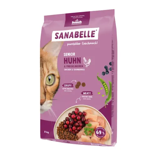 Hrana uscata pisici, Sanabelle Senior, 8 kg