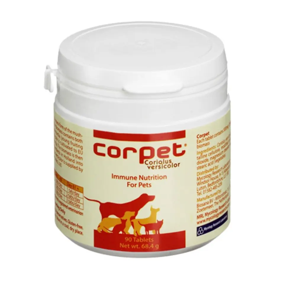 Corpet, tablete