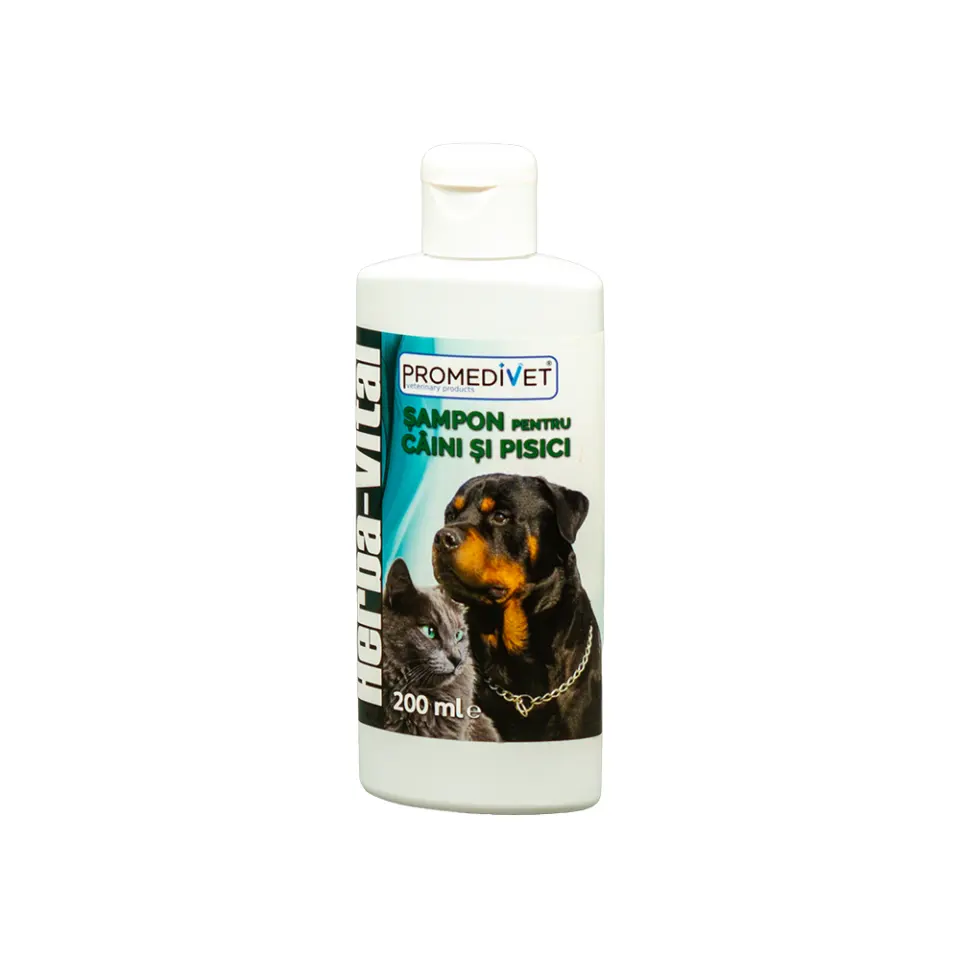 Sampon Herba Vital caini si pisici, 200 ml