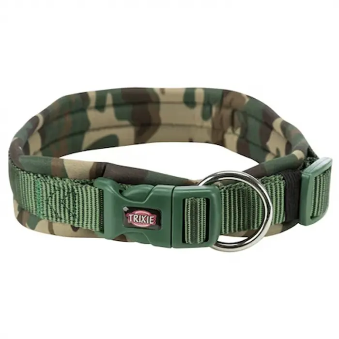 Zgarda Premium Camouflaj M-L 42-48 cm 20mm