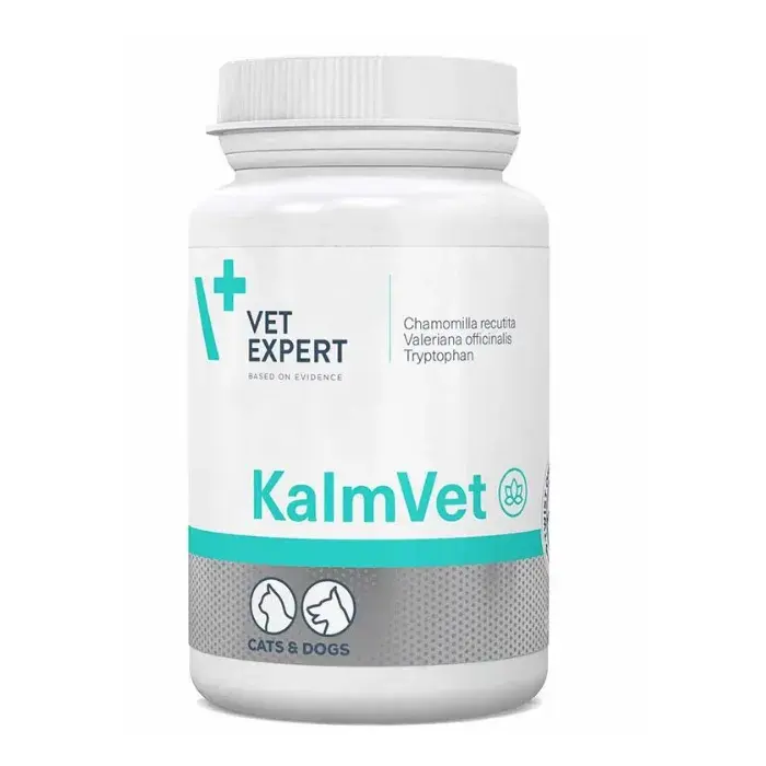Supliment calmant pentru caini pisici KalmVet 300 mg - 60 capsule