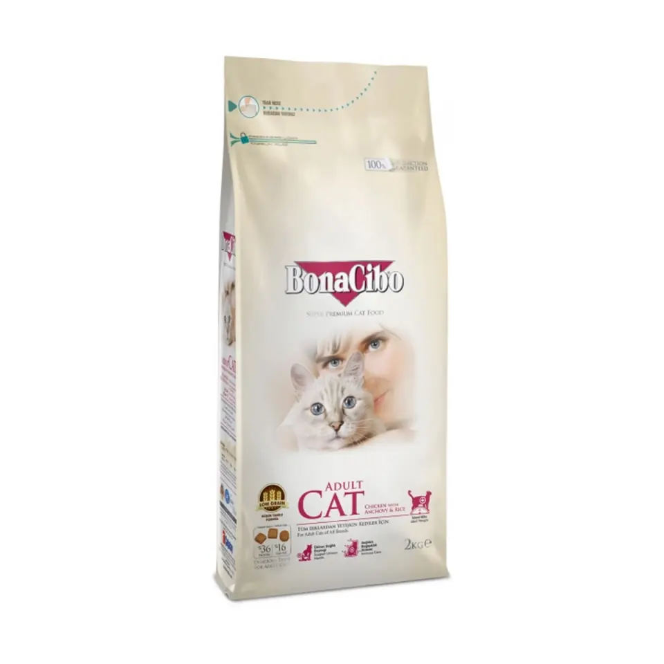 BonaCibo Adult ChickenRice with Anchovy, 15 kg