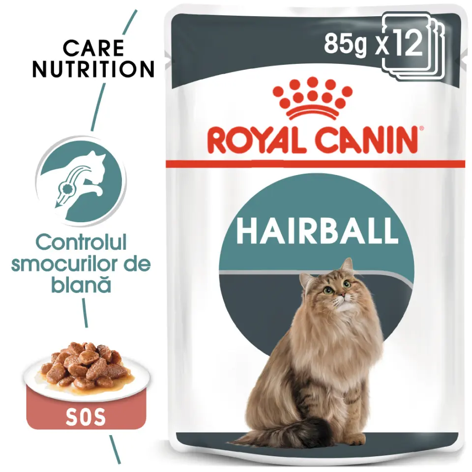 Royal Canin Hairball Care Plic Gravy, Set 12 X 85 Gr