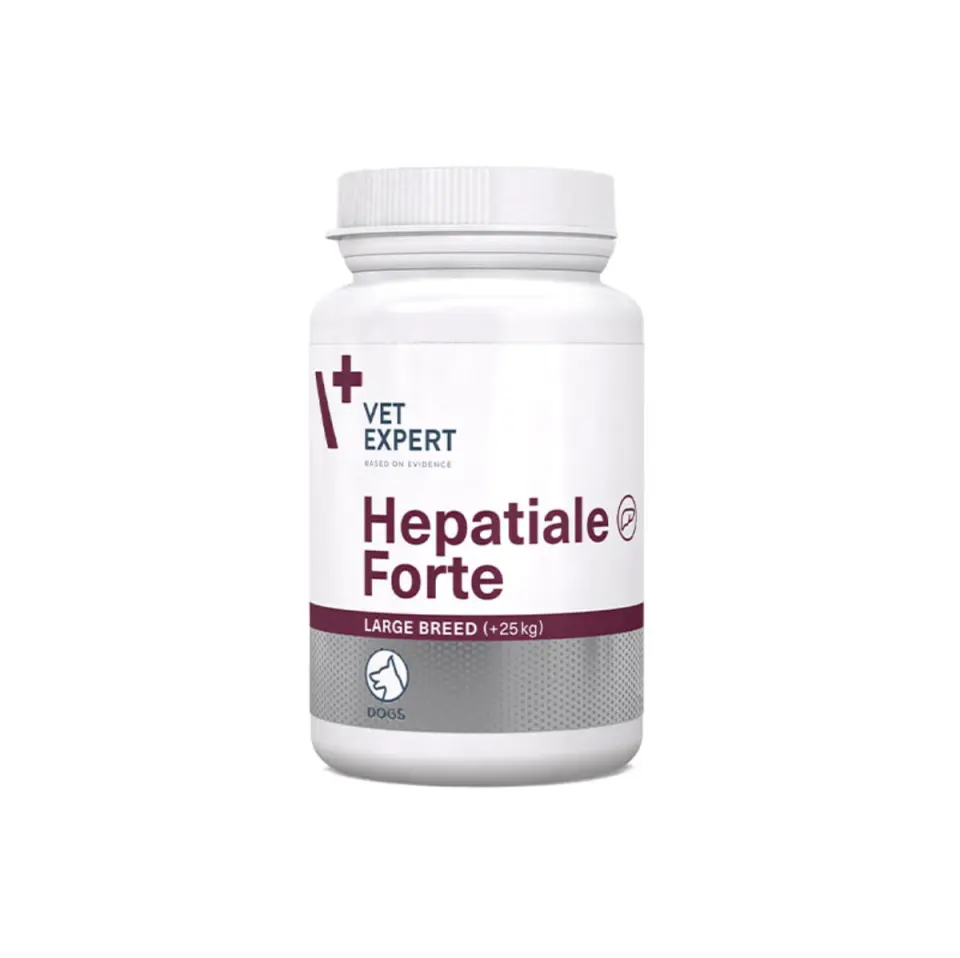 VET EXPERT Hepatiale Forte Large Breed, supliment sistem hepatic câini, comprimate
