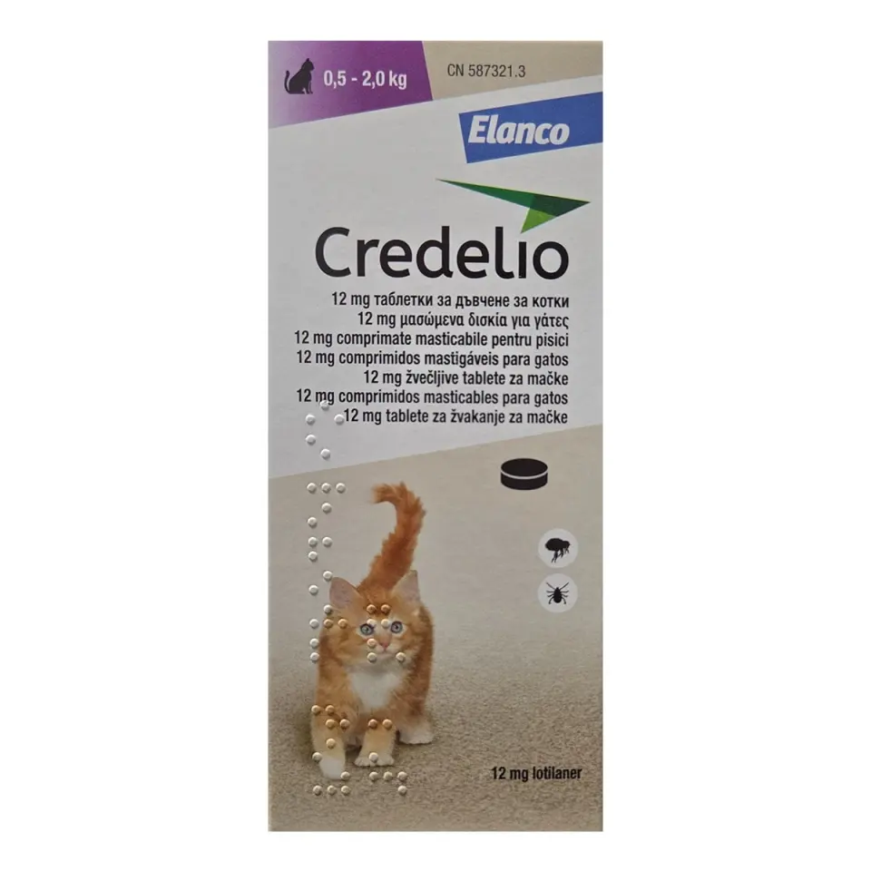 Credelio Pisica, 1 tableta
