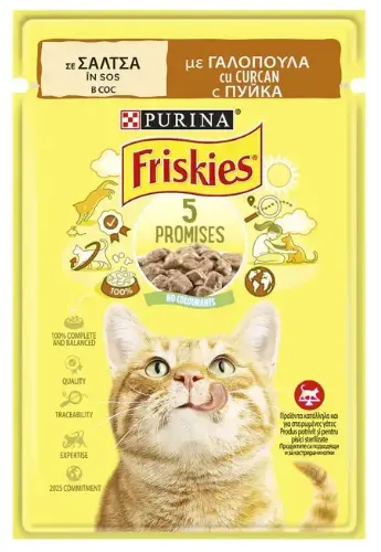 Friskies Cat Plic Curcan 85 g