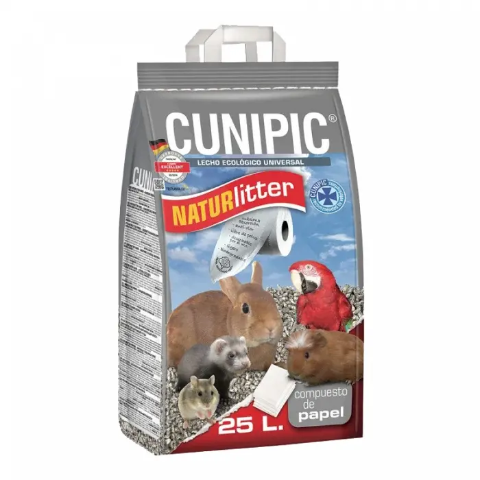 Asternut igienic din hartie Cunipic Naturlitter Paper 25L