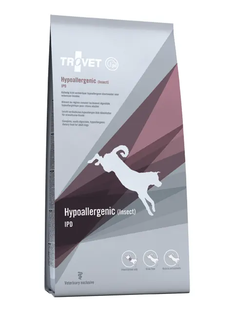 Trovet Dog Hypoallergenic cu Proteina de Insecte, 3 kg