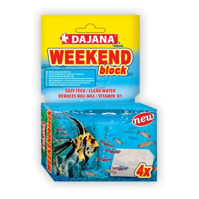 Hrana pentru pesti Weekend Block Dajana 4 buc pachet