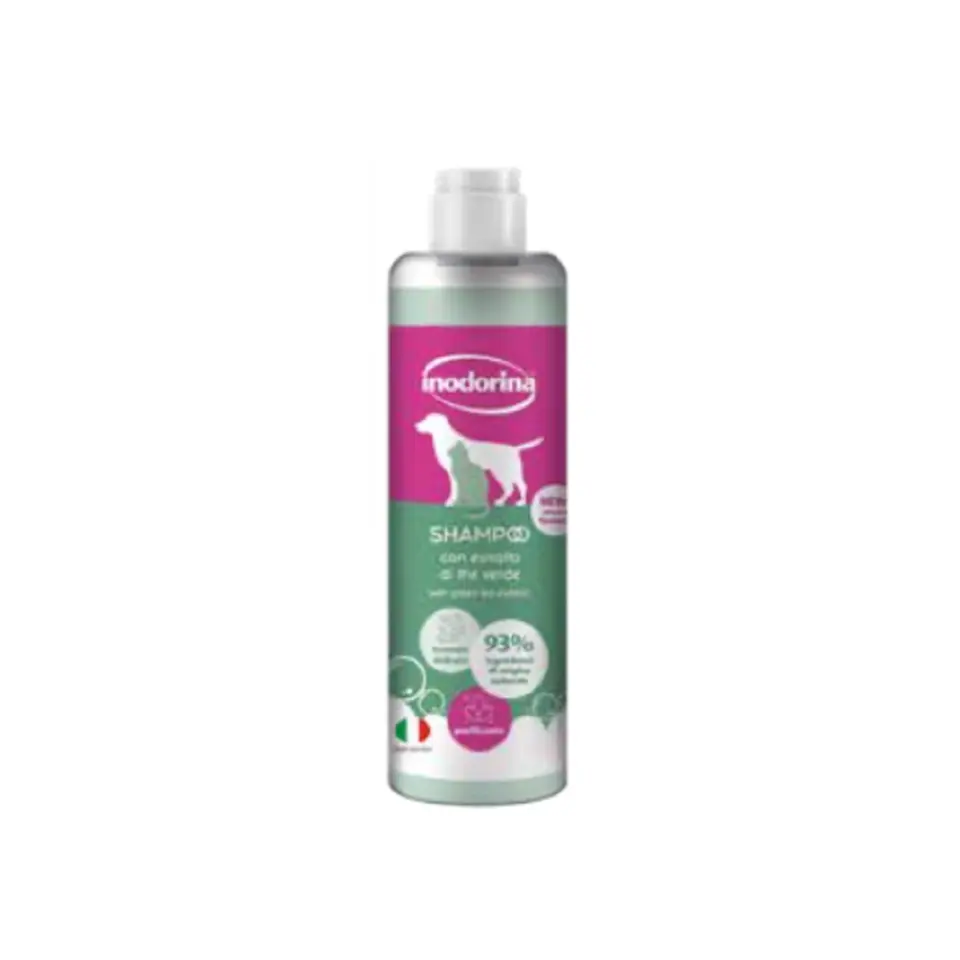 Sampon nutrienți din ceai verde Inodorina 250 ml