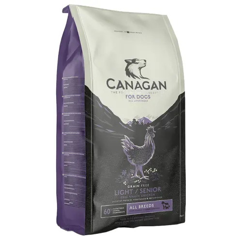 Canagan Dog Grain Free Light Senior, 12 kg