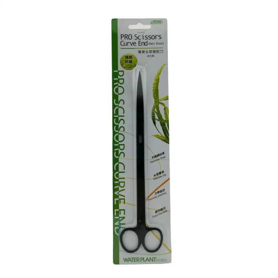 ISTA - Foarfeca PRO Scissors Curve End, neagra