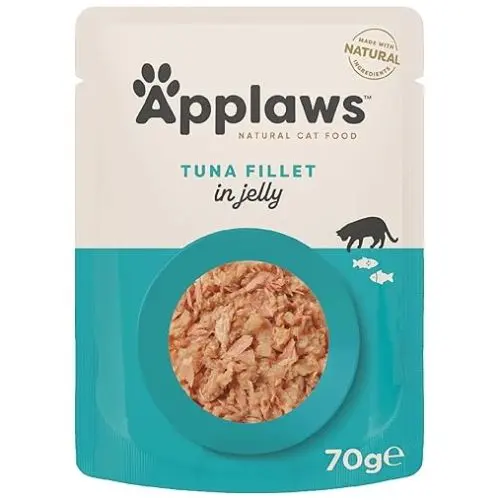 Applaws Tuna Fillet in Jelly, plic, 70 g