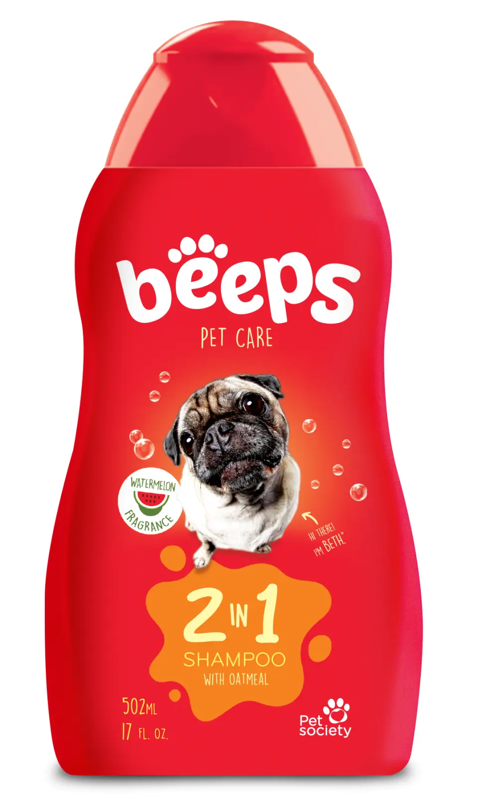 Sampon 2 in 1, beeps, 502 ml