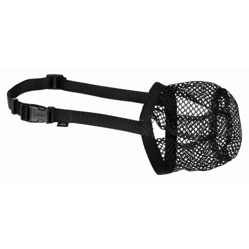 TRIXIE, botniță anti-intoxicație câini, poliester TRIXIE, S-M, botniță anti-intoxicație câini, poliester, Circumferinta Bot 22cm