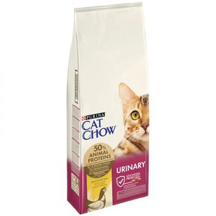 Hrana uscata pentru pisici Purina Cat Chow Urinary cu pui 15 kg