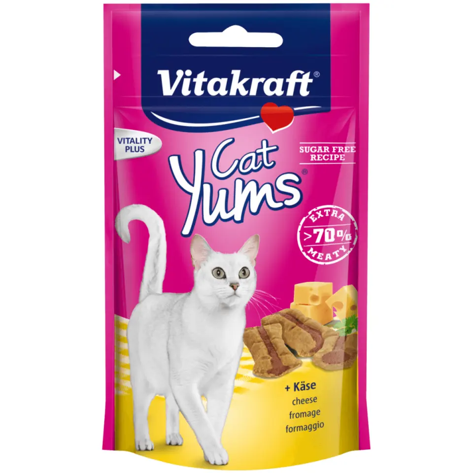 Vitakraft Recompense Cat Yums Branza 40 g