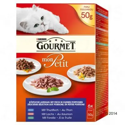Gourmet Mon Petit Plic Peste 6 X 50 g