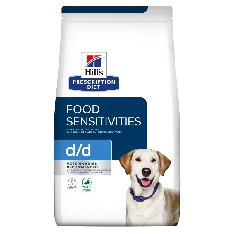 Hill's Prescription Diet Canine d/d Duck and Rice, 12 kg