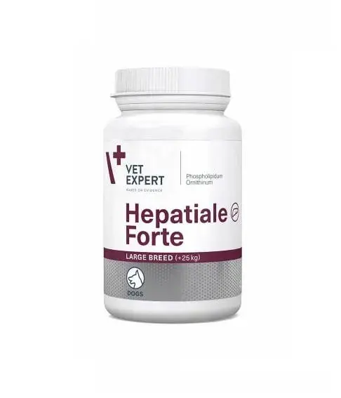 Supliment hepatic pentru caini Hepatiale Forte Large Breed 550 mg 40 tab flacon