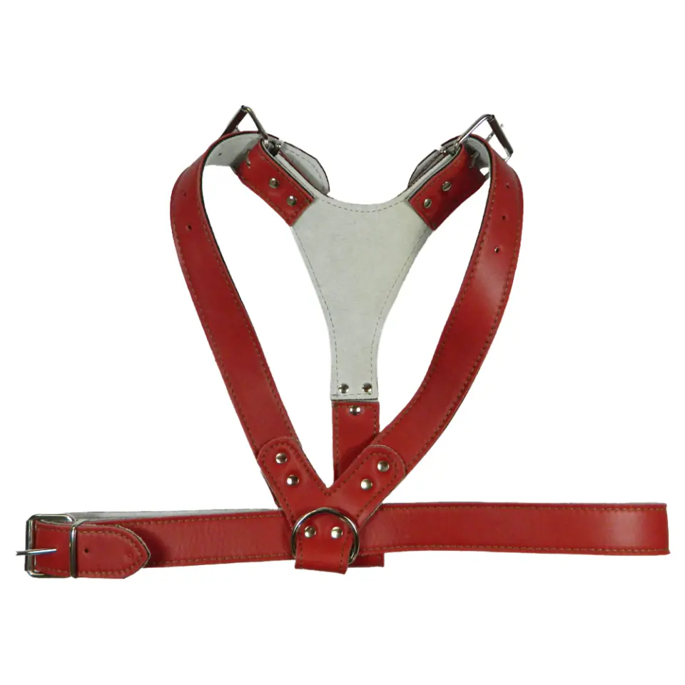 Ham piele lata 90 - 110 cm Nr 5 rosu