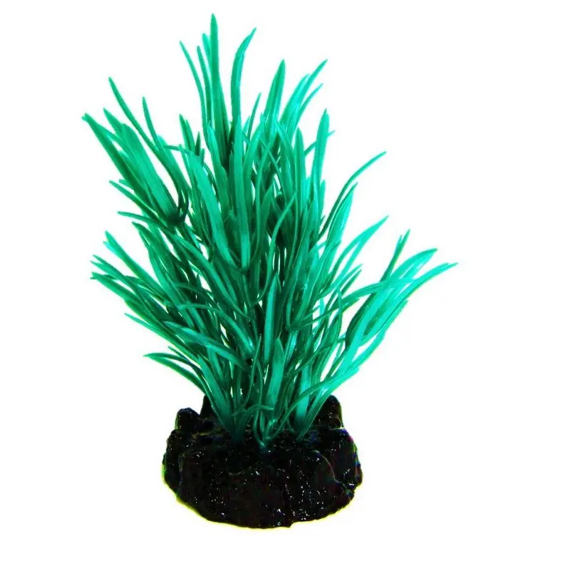 Resun Planta Plastic Sea Grass Turcoaz 10 cm
