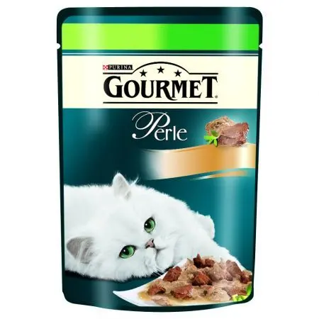 Gourmet Perle Plic Iepure/Vanat 85 g