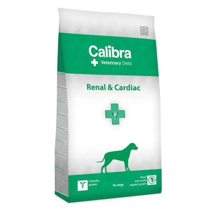 Dieta caini Calibra Veterinary Diets Renal & Cardiac, 12 kg
