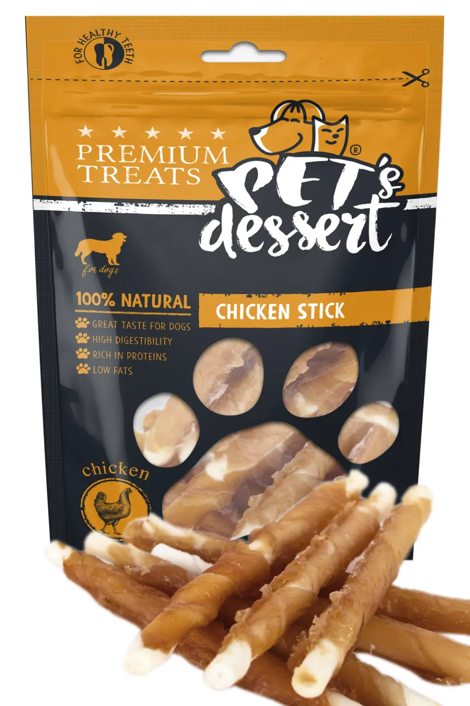 Pet s Desert Dog Chicken Stick LSC-44