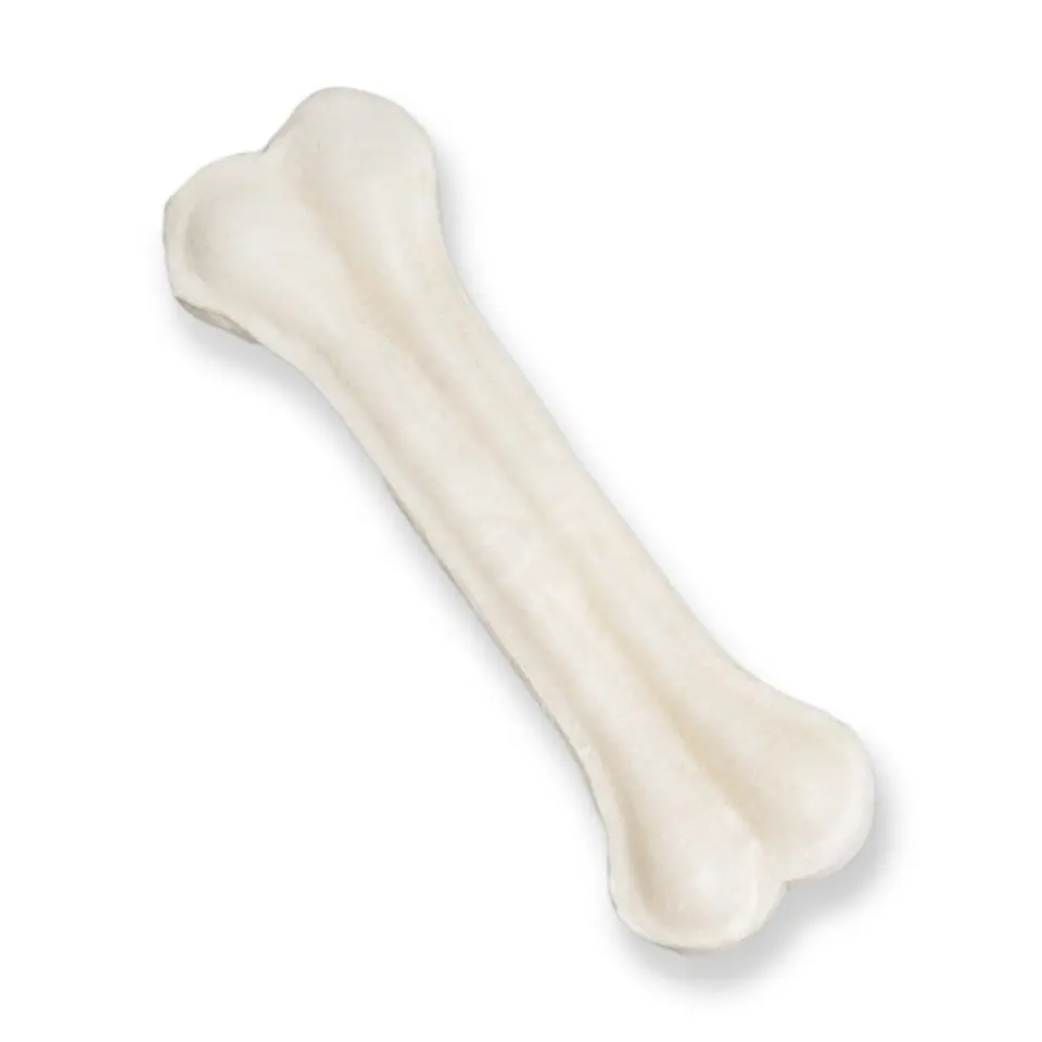 Os presat din piele alba 31,5 cm