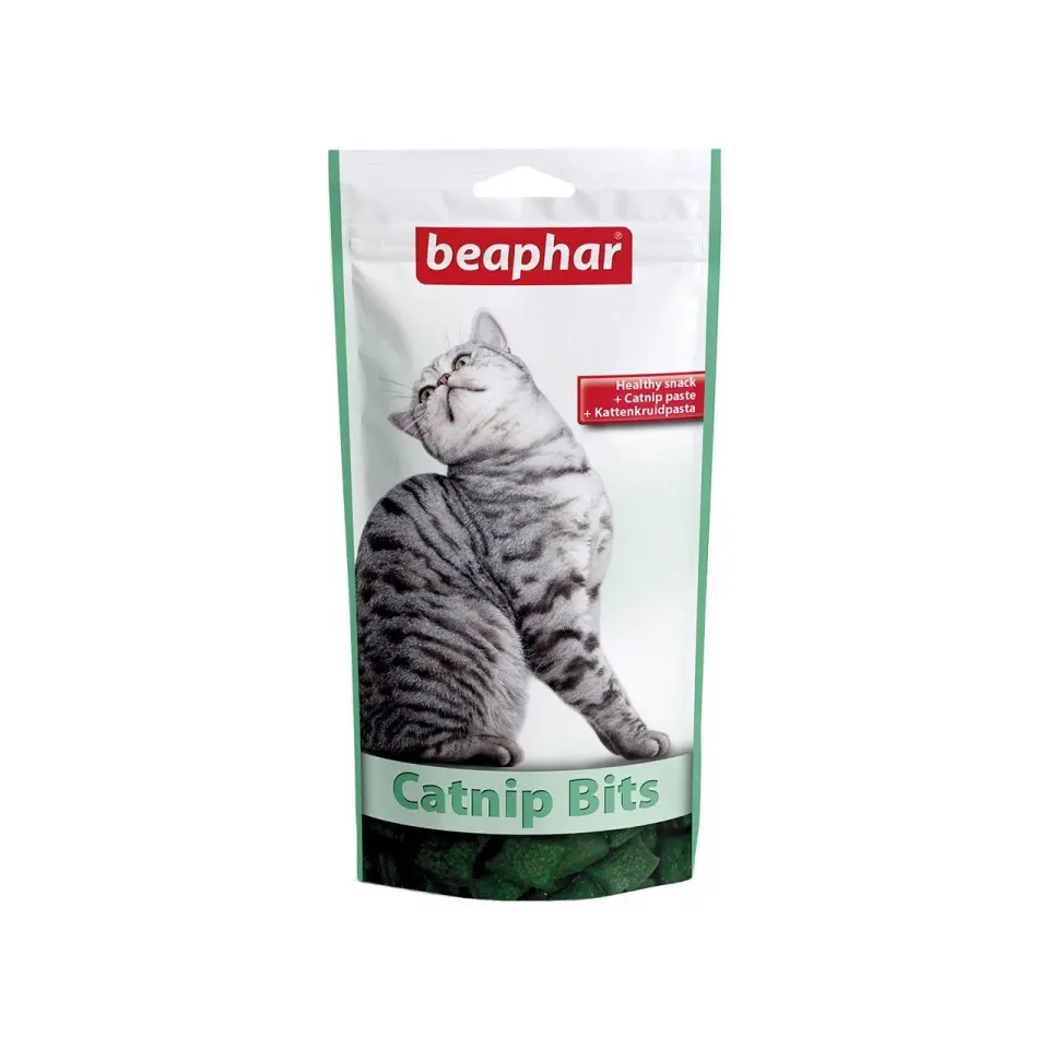 Recompense Pisici, Beaphar Snack Cat Catnip Iarba Pisicii, 35 g