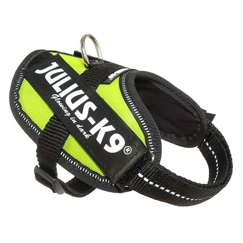 Ham K9 IDC Power, Marimea Baby 2, 2-5 kg, Neon
